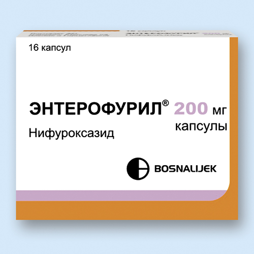 энтерофурил капсулы 200 мг инструкция по применению