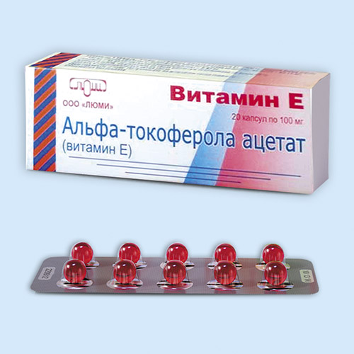 Альфа-Токоферола Ацетат (Витамин Е) Инструкция По Применению.