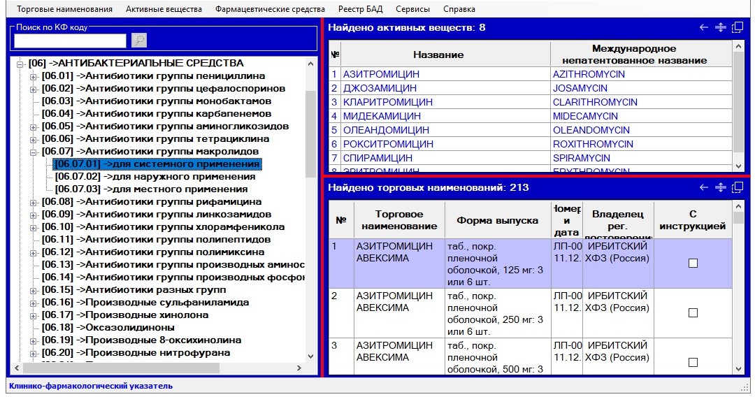 003 справочная по лекарствам тула